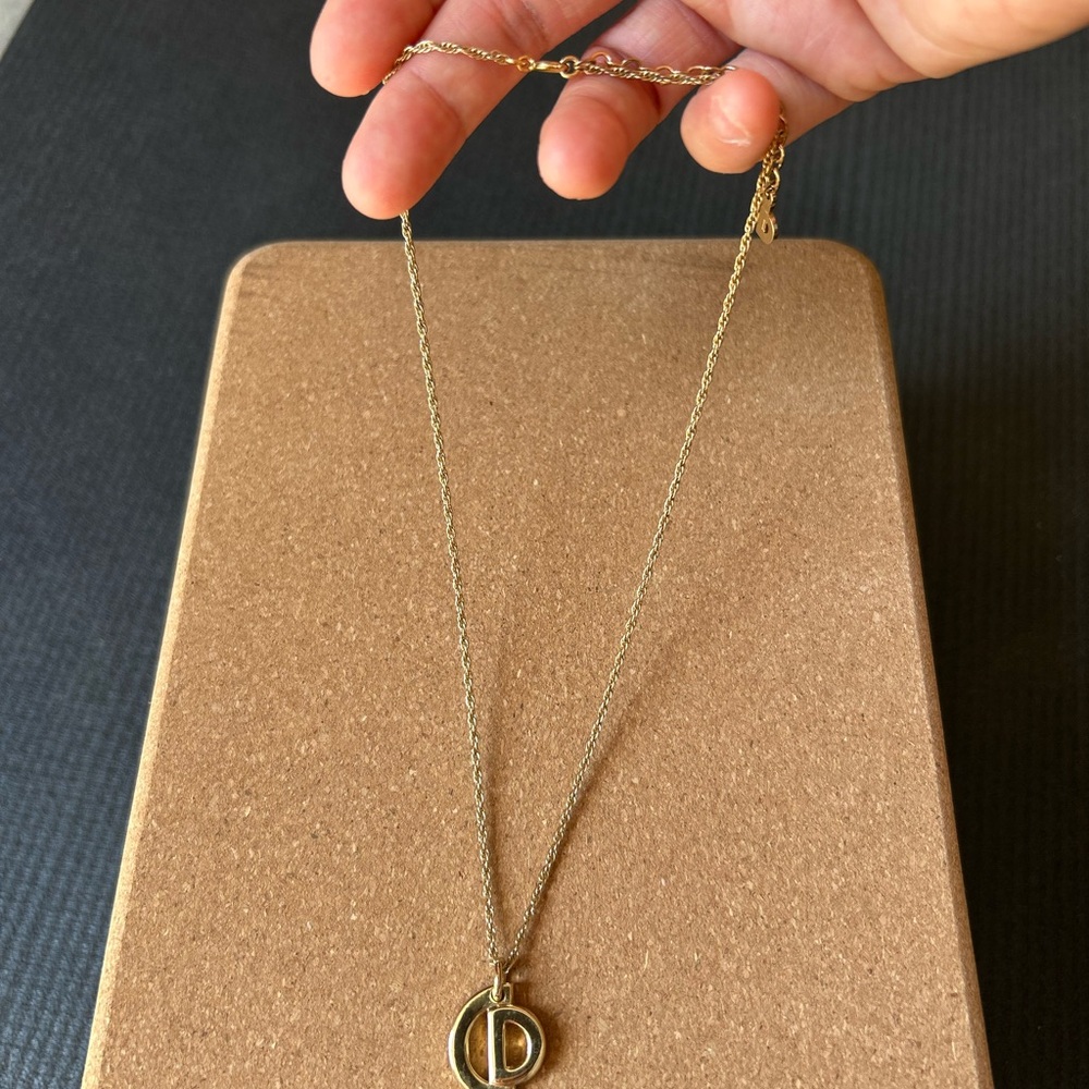 Christian Dior Gold Pendant necklace - Picture 5 of 5